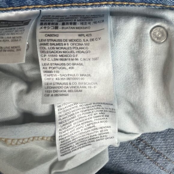 Levis Mens 550 Jeans Light Wash Size 38x32 - Picture 13 of 13